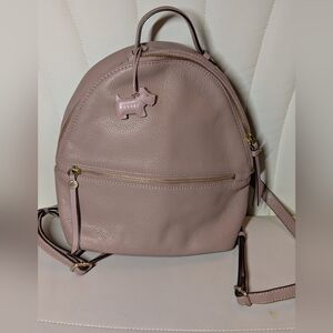 Radley London Fountain Rd DustyPink Leather Women's Backpack Bag/Purse
